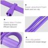 21 Fitness Resistance Bands - 4 Tube Pedal Ankle Puller, Yoga Handle Bands Exerciser Multifunction Trainer Tension Rope for Body, Abdomen, Waist, Arm, Tummy Exercise Stretching Training ( Color : Gray view 2