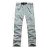 Men's Hiking Pants Convertible Quick Dry Lightweight Elastic Long Pant Zip-Off Outdoor Travel Camping Fishing Pant Gray view 1