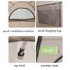 HIRNER Fashion Portable Dressing Room Pop Up Shower Privacy Tent Spacious Dressing Changing Room with Carrying Bag for Toilet Camping Biking Beach Modern view 4
