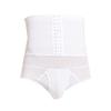 JEsilunmaMY Men's Girdle Waist Trainer Briefs High Waist Tummy Control Body Shaper Slimming Butt Lifter Shapewear Underwear (White-1PC,Large) view 1