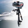 DNYSYSJ 3.5hp Outboard Motor Outboard Engine, Used in Fishing Boats and Speedboats, 2 Stroke Fishing Boat Engine Water Cooling view 3