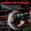 2 Pairs Boxing Gloves Kickboxing Gloves for Men Women Beginner Professional Shockproof Leather Sparring Training Gloves Set MMA Gloves (Black and Red) view 3