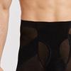 JEsilunmaMY Mens High Waist Slimming Boxer Briefs Tummy Control Shorts Compression Underwear Body Shaper Long Leg Underwear (Black-1PC,Large) view 4