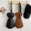 Wide Shoulder Strap Animal Chest Bag Puppy Crossbody Bag Women Cat Chest Bag Cute Kawaii Dog Leather Purse Unique Gift view 4