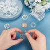AHANDMAKER 30 Pc Acrylic Ring Display Holder - Transparent Ring Showcase for Selling, Wedding & Home Retail Showcase, Round view 3