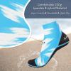 OMGear Sand Soccer Socks Water Socks for Women Men Youth Spandex Beach Volleyball Shoes Swimming Pool Socks Anti-slip Neoprene Snorkel Booties for Bodyboarding Scuba Diving Kayaking.(Patterned Blue,L) view 4