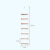 Rope Climbing Ladder Indoor/Outdoor for Kids - 4 to 10 Years, Ninja Ladder (White) view 3