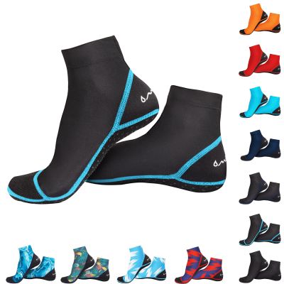 OMGear Swim Socks - Neoprene Aqua Socks for Adults & Kids - Quick-dry Wetsuit Booties for Surfing, Diving, Rafting, Kayaking, Beach