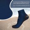 OMGear Sand Soccer Socks Water Socks for Women Men Youth Spandex Beach Volleyball Shoes Swimming Pool Socks Anti-Slip Neoprene Snorkel Booties for Bodyboarding Scuba Diving Kayaking.(Navy,M) view 4