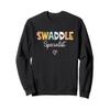 Swaddle Specialist NICU Mother Baby Nurse Tech Neonatal Sweatshirt view 1