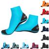 OMGear Water Socks - Beach & Sand Proof Booties for Swimming, Snorkeling, Surfing & More (Light Blue, S) view 1