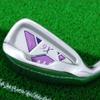 Left-Handed 7-Iron Golf Clubs for Men Women Single Carbon/Steel Body R-Level Beginner's Swing Golf Iron (Woman-Graphite Shaft) view 3