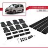 accessorypart Compatible with Citroen Berlingo 3 (K9) 2019-2022 Fly Model Car Roof Rack Cross Bar Black Aluminium 4 Bars view 4