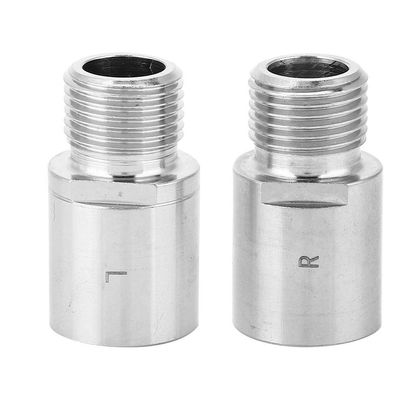 NDNCZDHC Bike Pedal Extenders, 1 Pair Steel Bike Pedal Extenders Bike Pedal Spacers for Road Bike, for 9/16" Threaded Pedals Bike