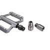 NDNCZDHC Bike Pedal Extenders, 1 Pair Steel Bike Pedal Extenders Bike Pedal Spacers for Road Bike, for 9/16" Threaded Pedals Bike view 4