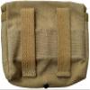 (Pack of 5) U.S Reproduction WWII Shotgun Canvas Ammunition Shell Pouch-Khaki view 2
