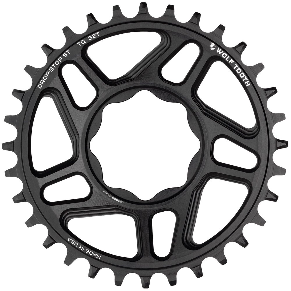 Wolf Tooth Direct Mount Mountain Bike Chainring for Trek TQ E-Bike Motor 30T Drop-Stop ST Shimano 12spd