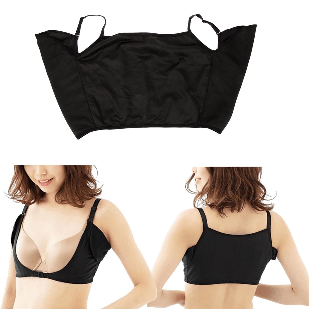 Healvian Underarm Sweat Vest Vest Underarm Pads Shirt Breathable Underarm Washable Armpit Sweat Pads Underarm Sweat Protector Sweating Guard for Women Girls Ladies L