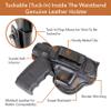 Maxx Carry Compatible with/Replacement for IWB Tuckable Leather Gun Holster Fits: Taurus 1911 Full Size 5 inch Barrel, Colt 1911, Kimber 1911, Ruger SR1911 Standard and Other 5 inch 1911 Pistols view 2