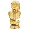 Crown Awards 6" Gold Reading Trophy with Custom Engraving, Black Contemporary Base, 50 Pack view 2