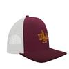 Sport Your Gear Louisiana Monroe Warhawks ULM Mid Profile Adjustable Snap Back Baseball Hat Cap - Red, One Size view 2
