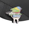 SUNGOOYUE Golf Ball Marker, Women Stainless Steel Magnetic Golf Hat Clip Ball Marker for (Bird) view 2