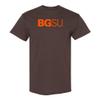 AS1121 - BGSU Bowling Green State University Falcons Institutional Logo T Shirt - 3X-Large - Dark Chocolate view 1