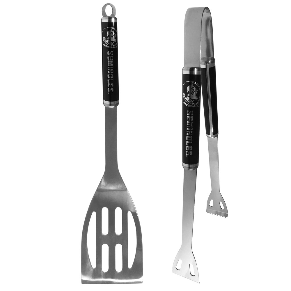 Siskiyou Sports NCAA Florida State Seminoles 2 pc Black BBQ Set, One Size, Black