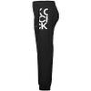 Calvin Klein Boys' Pull-On Fleece Jogger Sweatpants, Drawstring Closure, Performance Black, 8 view 4