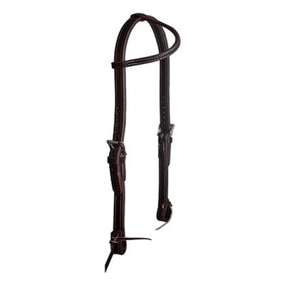 Professional's Choice Headstall Horseman One Ear Burgundy 5231BURO