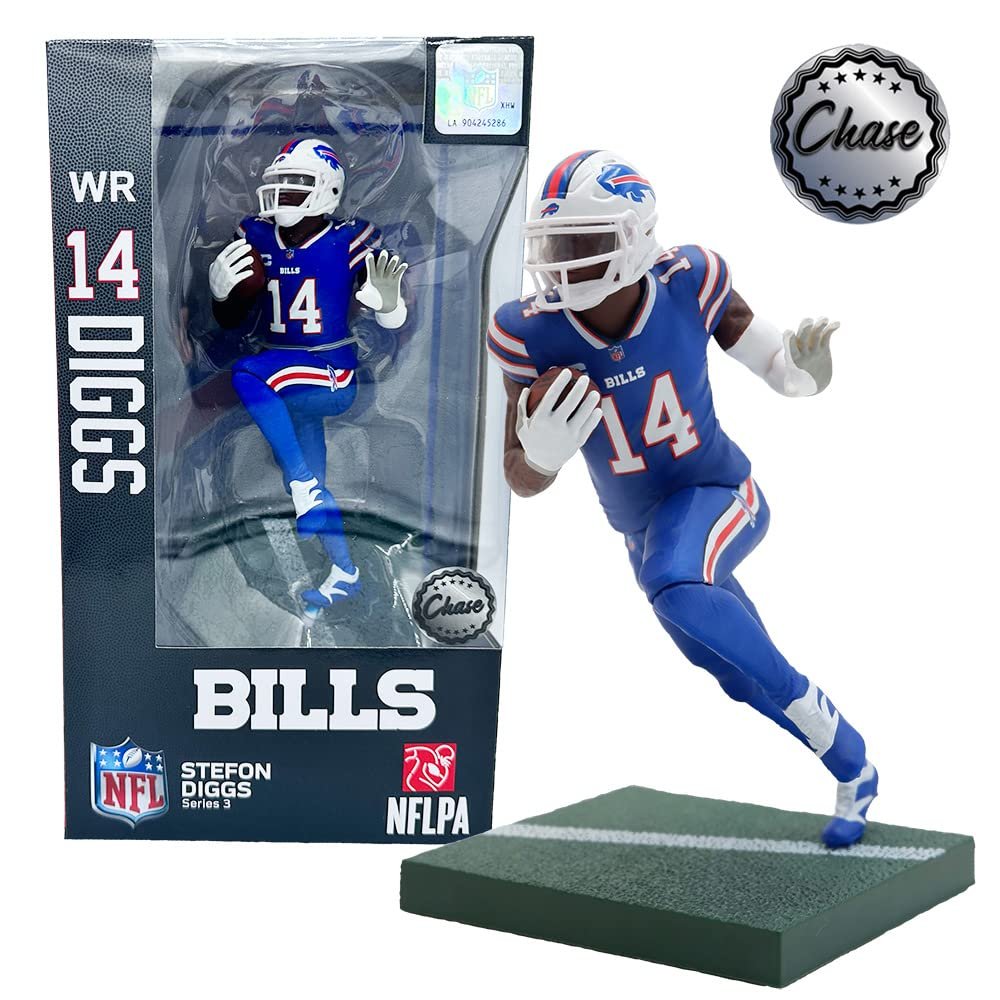 Imports Dragon NFL Stefon Diggs(Buffalo Bills) Chase 6" Figure Series 3