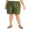 Karen S Plus Size Shorts Winter Moss 18W view 1
