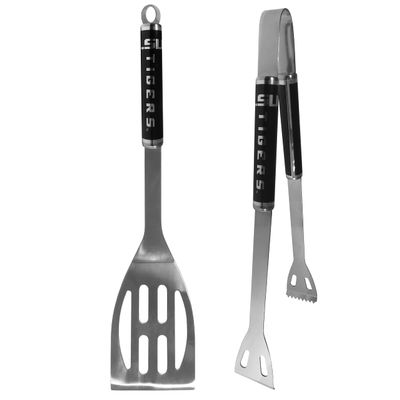 Siskiyou Sports NCAA LSU Tigers 2 pc Black BBQ Set, One Size, Black