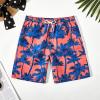 Big Kids Boy Beach Pants Swimming Short Pants Kids Boys Casual Shorts Sunscreen Beach Pants Boy's (Dark Blue, 7-8 Years) view 3