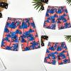 Big Kids Boy Beach Pants Swimming Short Pants Kids Boys Casual Shorts Sunscreen Beach Pants Boy's (Dark Blue, 7-8 Years) view 4
