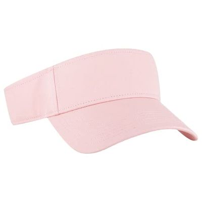 Ashen Fane Unisex Adjustable Cotton Sun Visor, Pink