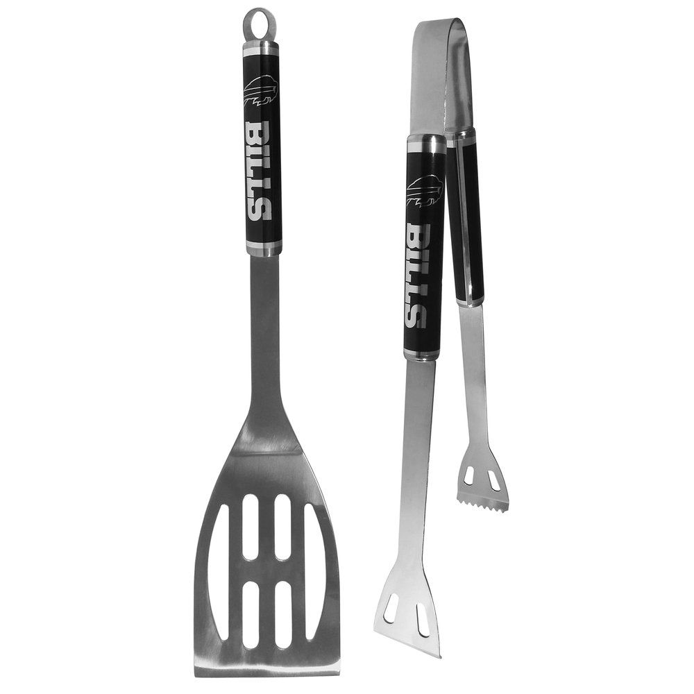 Siskiyou Sports NFL Buffalo Bills 2 pc Black BBQ Set, One Size, Black
