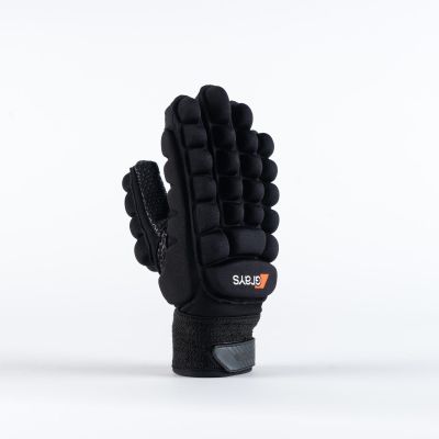 GRAYS Black Left XX Small Outdoor Field Hockey Gloves | International Pro
