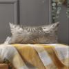 MEGCI 1pc Leaf Jacquard Cushion Cover Without Filler (Color : Multicolor, Size : 50 * 50) view 3