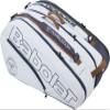Babolat Pure Racquet Holder x12 Wimbledon Tennis Bag (White/Grey) view 1