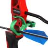 KAUYITWA Archery Bowfishing Arrow Rest Anodized Aluminum Alloy Arrow Rest for Compound Bow Recurve Bow Fishing Accessory (Green) view 3