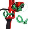 KAUYITWA Archery Bowfishing Arrow Rest Anodized Aluminum Alloy Arrow Rest for Compound Bow Recurve Bow Fishing Accessory (Green) view 4
