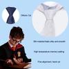 Barry.Wang Ties for Boys 47.2" Self-Necktie Kids and Pocket Square Set Teenager Uniform Graduation Performance Age 6-15 view 3