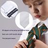 Barry.Wang Ties for Boys 47.2" Self-Necktie Kids and Pocket Square Set Teenager Uniform Graduation Performance Age 6-15 view 4