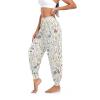 Aflyko Women Dance Pants Mushroom Herb Botanic Boho Workout Harem Pants Yoga Sweatpants Loose Fit Sport Everydaywear Athletic Pants, XXL view 3
