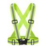 Fepdiu High Visibility Reflective Vest Safety Vest Running Reflective Gear Adjustable Reflective Vest for Walking,Jogging,Hiking,Night Cycling (Yellow) view 1