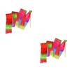 BESPORTBLE 2pcs Colorful Rhythmic Gymnastics Dancing Ribbon Streamers for Boys and Girls Dance Gymnastics Training and Artistic Performance Activities view 1