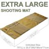DEYACE Shooting Mats Prone Padded, Extra Large Portable Roll Up Shooting Padded Mat for Range Shooting and Hunting (Tan) view 2