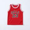 Admireme Toddler Kids Sports Shorts Set Baby Boys Girls Jerseys 2 Piece Basketball Tank Top Mesh Shorts Set (Red, 5 Years) view 2