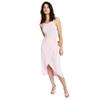Now This Womens Side Tie Knit Midi Dress Bubblegum Pink M view 3